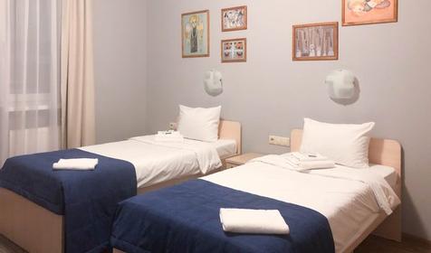 Двухместный в блоке. Отель 28, п. Эсто-Садок, Адлерский район Сочи