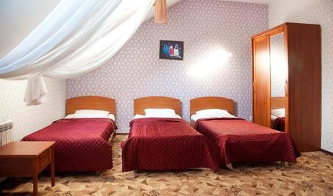 Трехместный стандарт. Отель Утомленные солнцем, г. Сочи, пос. Красная Поляна