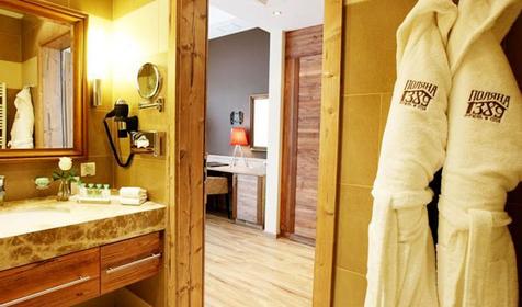 Двухместный стандарт. Поляна 1389 Отель и СПА, Сочи, Адлерский район, Красная Поляна, Эсто-Садок