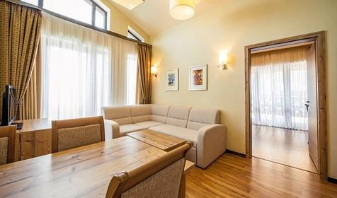 Апартаменты семейные четырехместные трехкомнатные. Поляна 1389 Отель и СПА, Сочи, Адлерский район, Красная Поляна, Эсто-Садок