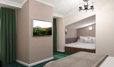 Стандарт с балконом. Отель Grace Imperial Hotel & Spa (Грейс Империал), Сочи, Красная Поляна