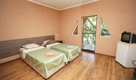 Двухместный эконом. База отдыха Лаванда, Сочи, Лазаревский район, п. Лазаревское