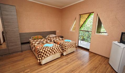 Двухместный эконом. База отдыха Лаванда, Сочи, Лазаревский район, п. Лазаревское