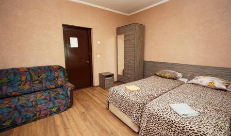 Четырехместный эконом. База отдыха Лаванда, Сочи, Лазаревский район, п. Лазаревское