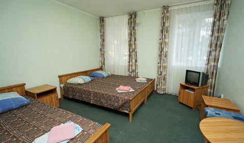 Трехместный с удобствами. База отдыха Лаванда, Сочи, Лазаревский район, п. Лазаревское