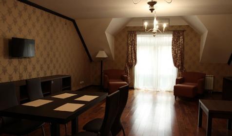 Апартаменты семейные пятиместные. Отель Горная Резиденция. Сочи, Красная Поляна