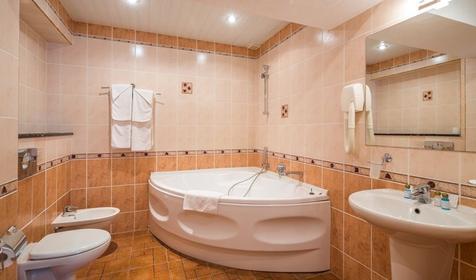 Люкс двухместный двухкомнатный, корпус Ривьера двухместный двухкомнатный, корпус Ривьера. Санаторий Красная Талка, г. Геленджик