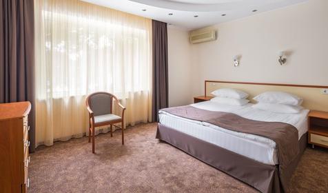 Люкс двухместный двухкомнатный, корпус Ривьера двухместный двухкомнатный, корпус Ривьера. Санаторий Красная Талка, г. Геленджик