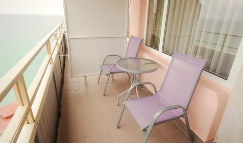 Делюкс двухместный двухкомнатный 1 категории. Санаторий Автотранспортник России, Туапсинский район, п. Агой