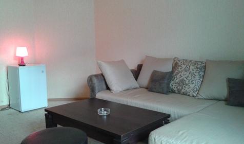 Двухкомнатный пятиместный люкс с двумя балконами (вид на море)