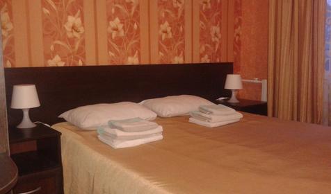 Двухкомнатный пятиместный люкс с двумя балконами (вид на море)