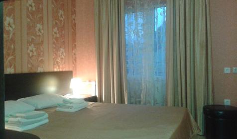 Двухкомнатный пятиместный люкс с двумя балконами (вид на море)