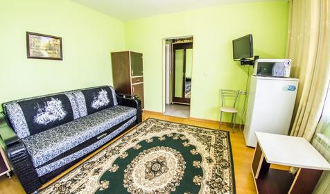 Люкс двухкомнатный. Гостевой дом Камчатка, г. Анапа, п. Джемете