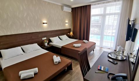 Комфорт. Отель семейного отдыха Palma Soneta, Анапа, Джемете