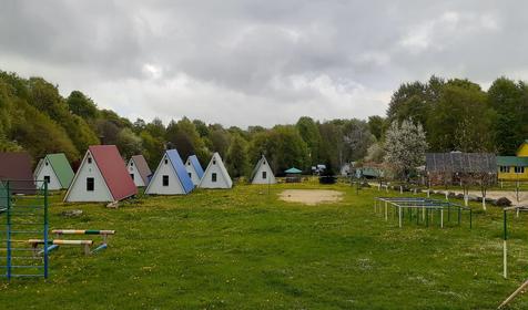 Десятиместный домик альпийского типа (шале)