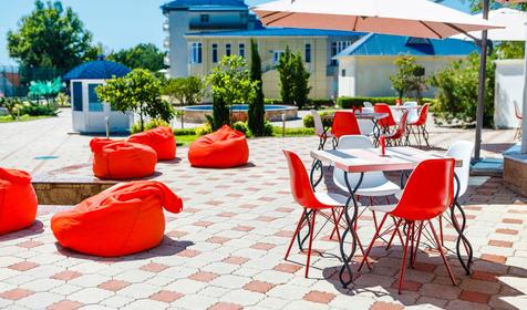 Red-Cafe. Оздоровительный комплекс AZIMUT Отель AZIMUT Отель Прометей Небуг Небуг, Туапсинский район, п. Небуг