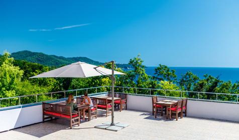 Лобби-бар. Оздоровительный комплекс AZIMUT Отель AZIMUT Отель Прометей Небуг Небуг, Туапсинский район, п. Небуг