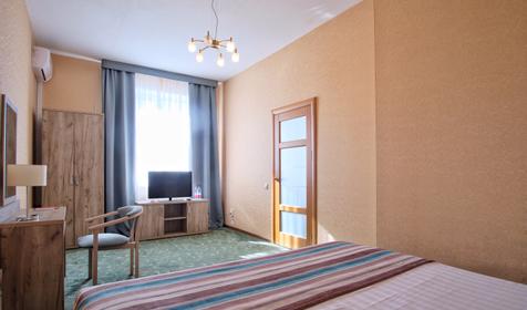 Люкс трехкомнатный. Оздоровительный комплекс AZIMUT Отель Прометей Небуг, Туапсинский район, п. Небуг