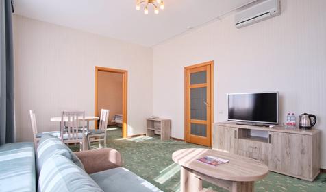 Люкс трехкомнатный. Оздоровительный комплекс AZIMUT Отель Прометей Небуг, Туапсинский район, п. Небуг