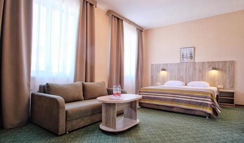 Полулюкс двухместный, корпус 2. Оздоровительный комплекс AZIMUT Отель Прометей Небуг, Туапсинский р-он, п. Небуг