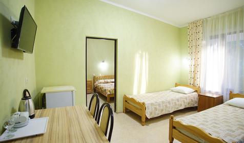 Семейный номер №1. Пансионат Солнечный, Анапа, Джемете