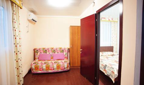 Домик у пляжа №1. Пансионат Солнечный, Анапа, Джемете