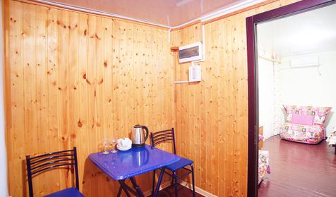 Домик у пляжа №1. Пансионат Солнечный, Анапа, Джемете