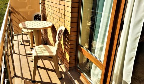 Двухместный делюкс с балконом и видом на море