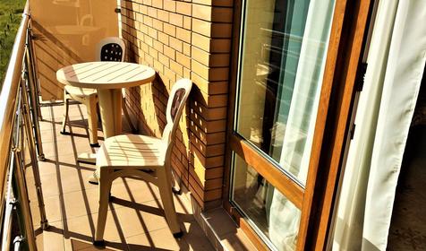 Двухместный комфорт с балконом и видом на море