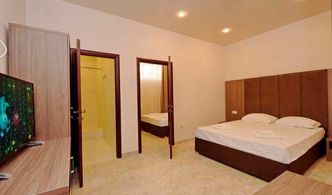 Люкс однокомнатный четырехместный