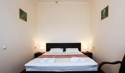 Двухместный двухкомнатный полулюкс. Отель Максимус, Анапа