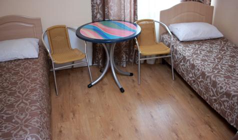 Улучшенный Твин с видом на город