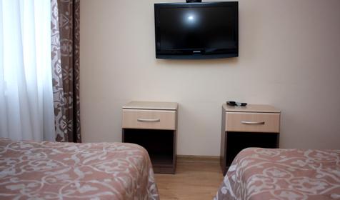 Улучшенный Твин с видом на город