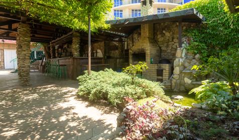 Гостиница Лазурный берег, Туапсинский р-н, п. Лермонтово