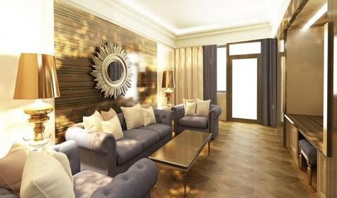 Люкс 2-местный 2-комнатный. Отель Аура, Сочи, Лоо, Горный Воздух