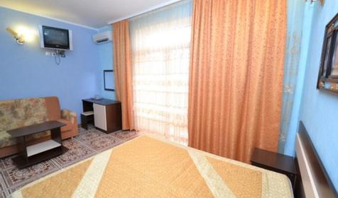 Стандарт четырехместный с балконом. Отель Мармелад, Анапа, Витязево