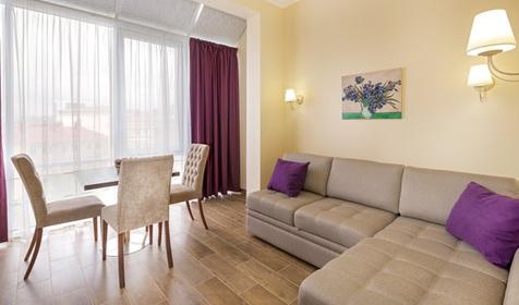 Люкс четырехместный двухкомнатный