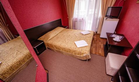 Двухместный номер Стандарт. Гостиница Самара, г. Геленджик