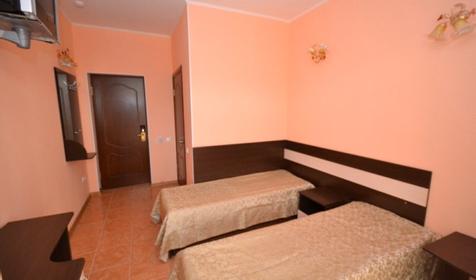 Стандарт трехместный (цокольный этаж). Отель Мармелад, Анапа, Витязево