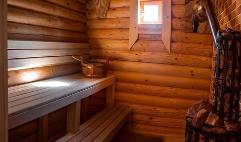 Дом рыбака с баней