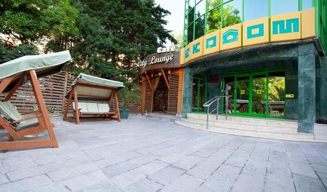 Кафе. Отель Экодом, Город Сочи