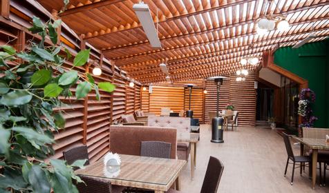 Кафе. Отель Экодом, Город Сочи