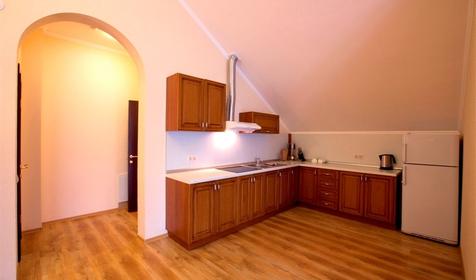 Пентхаус четырехместный двухкомнатный. Отель Экодом Адлер, Сочи