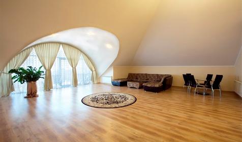 Пентхаус четырехместный двухкомнатный. Отель Экодом Адлер, Сочи