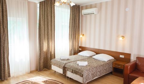 Полулюкс двухместный. ЭкоДом Адлер, г. Сочи, Адлер