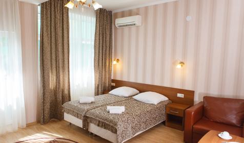 Полулюкс двухместный. ЭкоДом Адлер, г. Сочи, Адлер