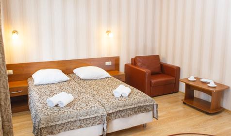 Полулюкс двухместный. ЭкоДом Адлер, г. Сочи, Адлер
