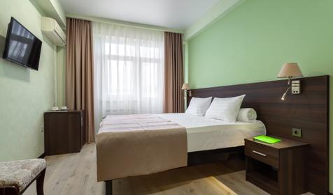 Стандарт двухместный, Корпус А с видом на море, Корпус А. Отель Экодом Адлер. г. Сочи, Адлер