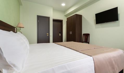 Стандарт двухместный, Корпус А с видом на море, Корпус А. Отель Экодом Адлер. г. Сочи, Адлер