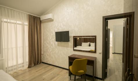 Стандарт двухкомнатный с террасой, Корпус В. Отель Экодом Адлер, Сочи, Адлер